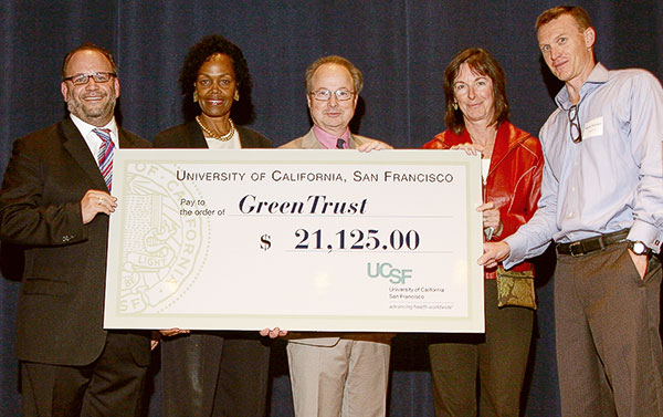 UCSF Check Ceremony